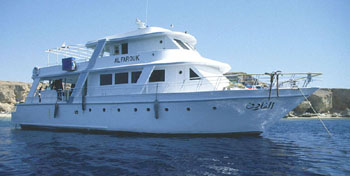 Live aboard dive boat Al Farouk at Ras umm sid