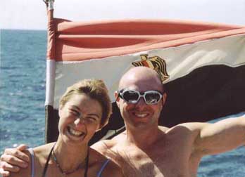 Divemasters - Trevor and Becky